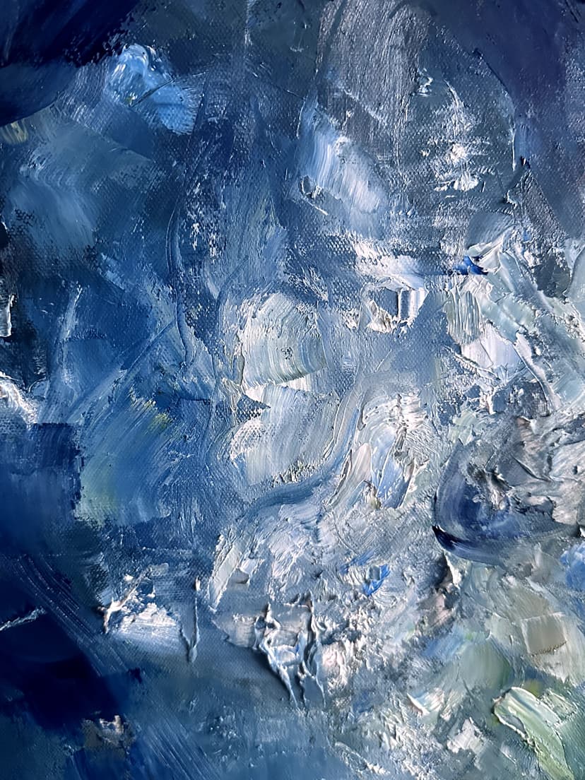 Frequenceies of Blue — detail