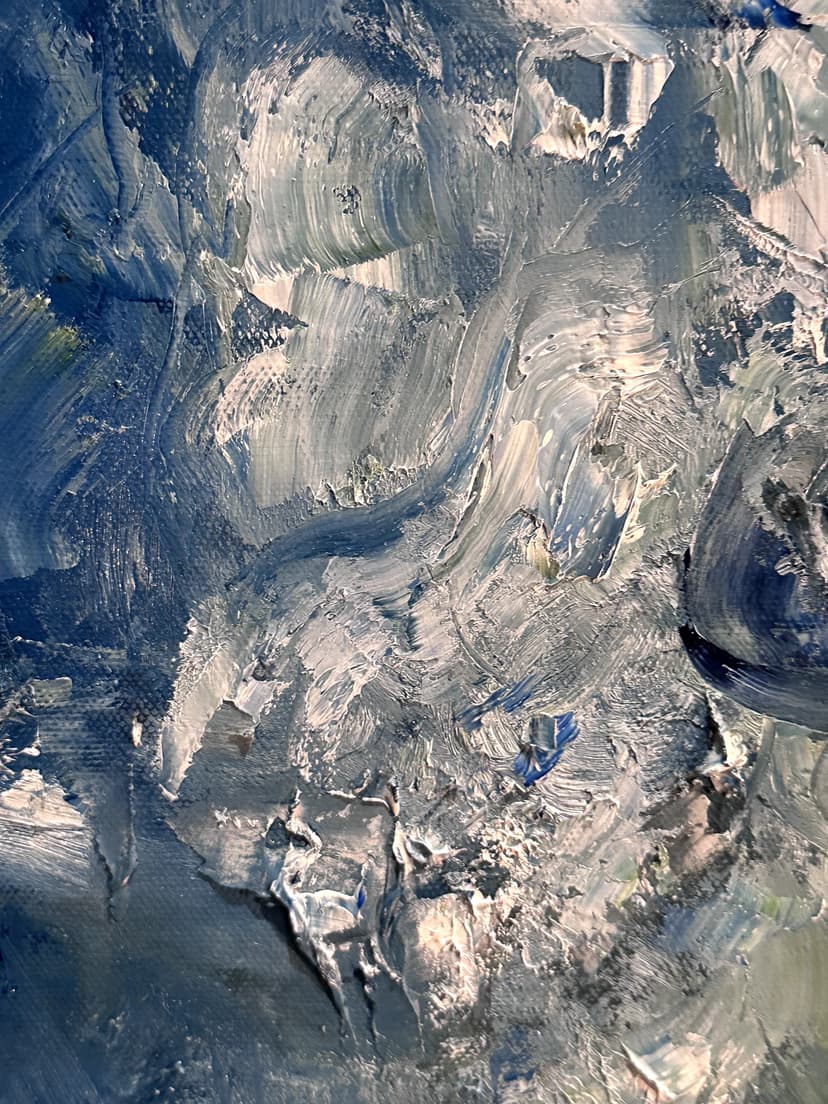 Frequenceies of Blue — detail